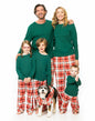 Modern Plaid Matching Family Set