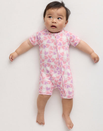 Natural Bamboo Viscose Zip Sleepsuits-3