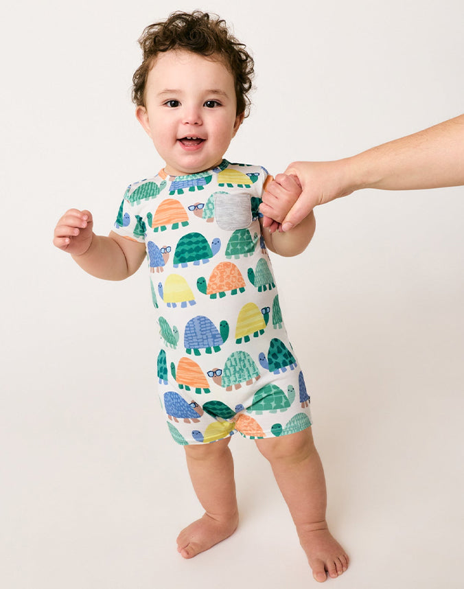 Natural Bamboo Viscose Zip Sleepsuits-4