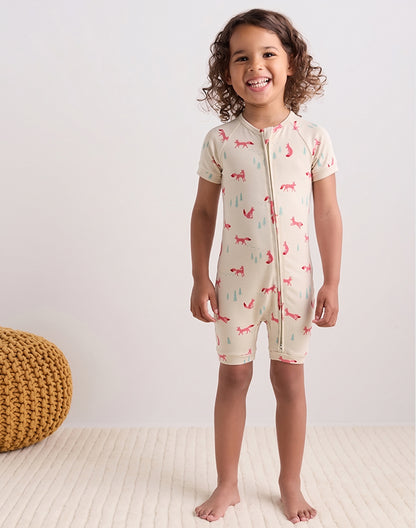 Natural Bamboo Viscose Zip Sleepsuits-3